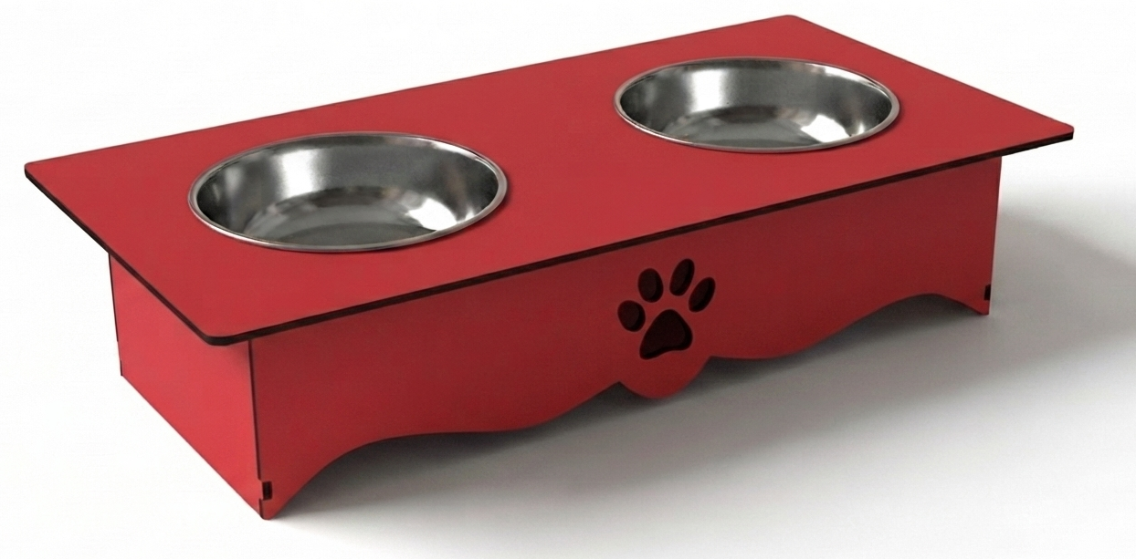 Best Selling Wooden Cat Food Stand