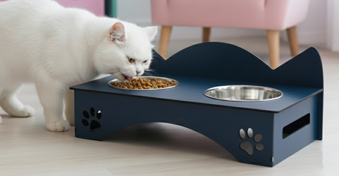 Top-Selling Ear Style Pet Food Stand