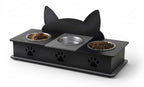 3 Bowl Cat Feeder Bowl Stand in Pakistan