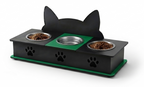 3 Bowl Cat Feeder Bowl Stand in Pakistan
