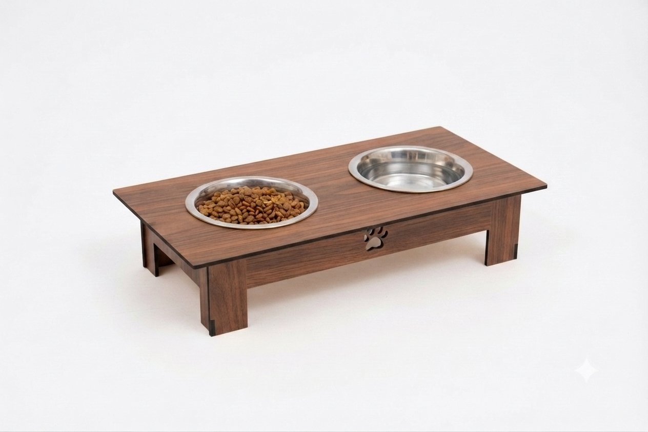 Modern & Classic Mix Style Pet Food Stands