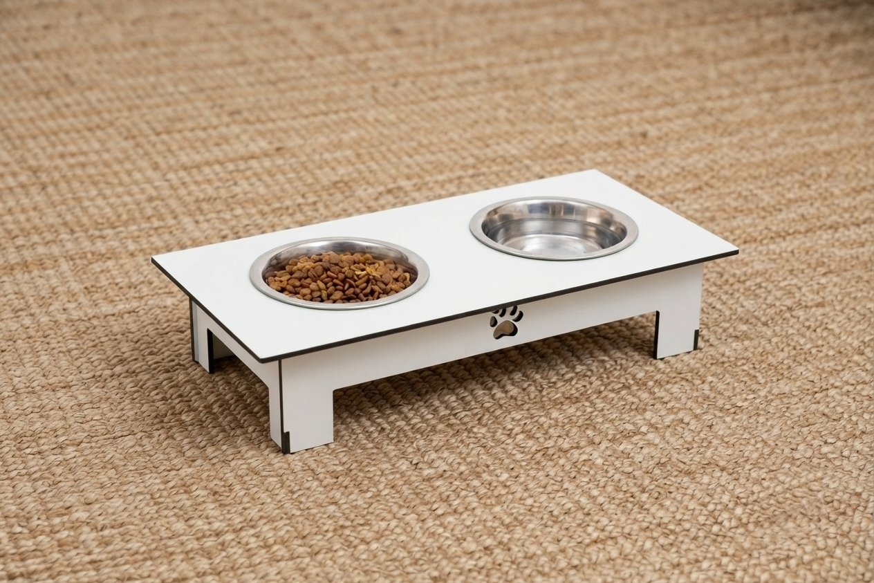 Modern & Classic Mix Style Pet Food Stands