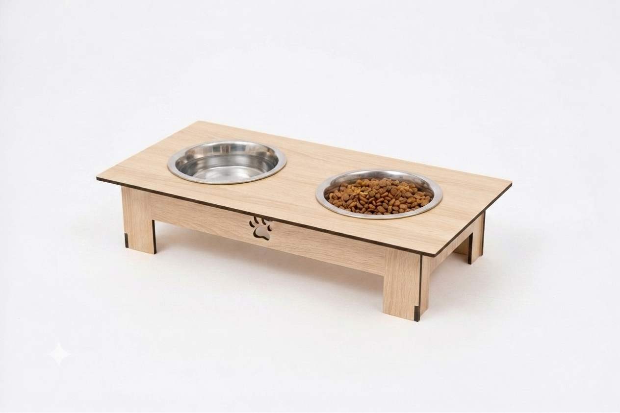Modern & Classic Mix Style Pet Food Stands