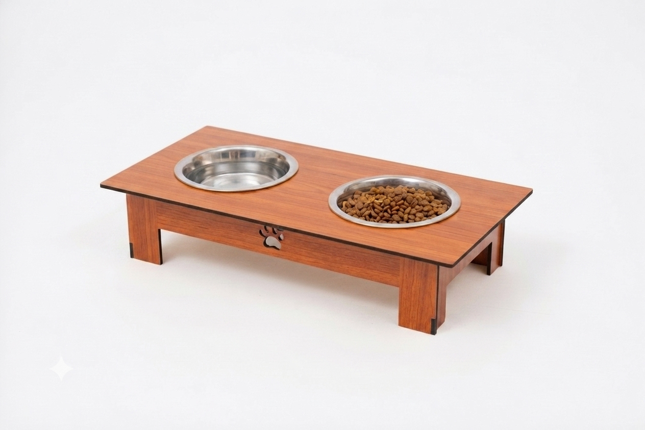 Modern & Classic Mix Style Pet Food Stands