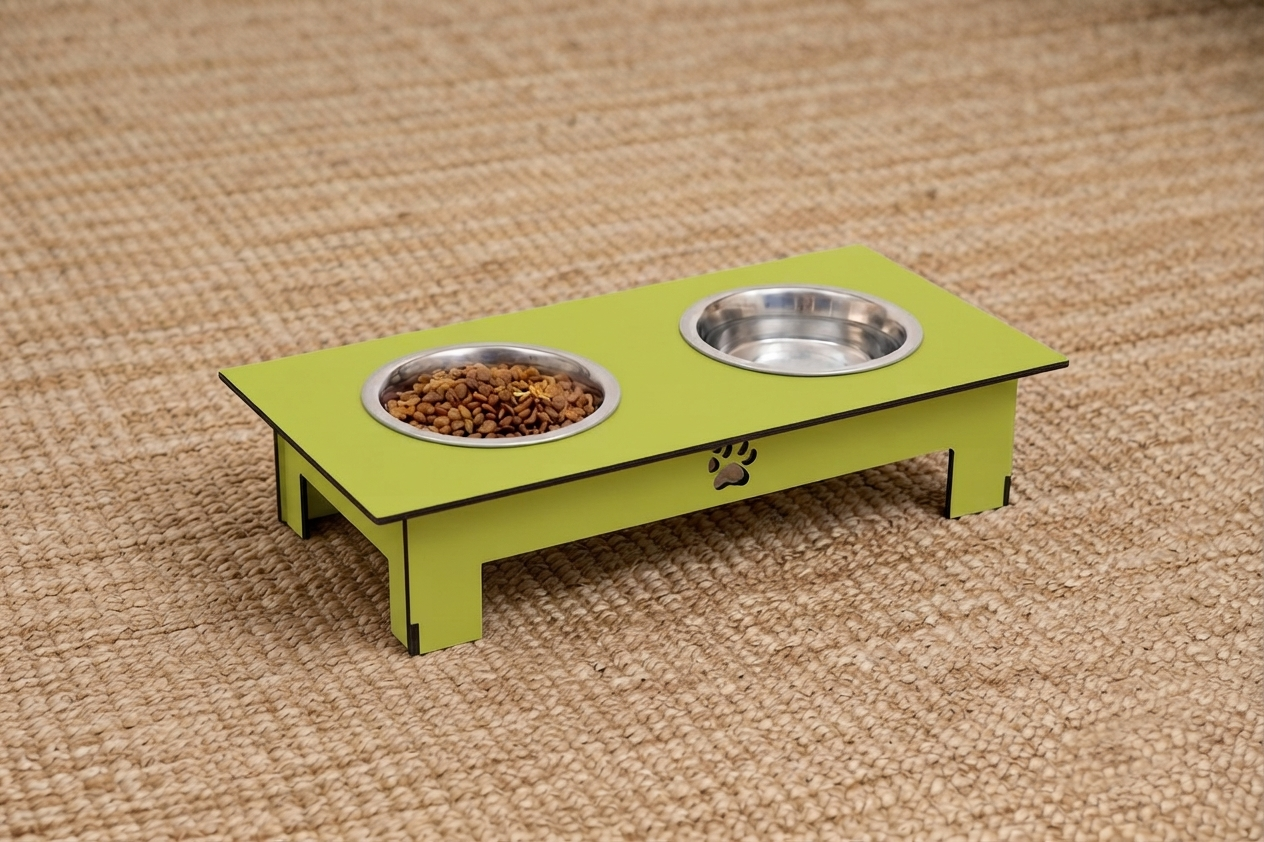Modern & Classic Mix Style Pet Food Stands