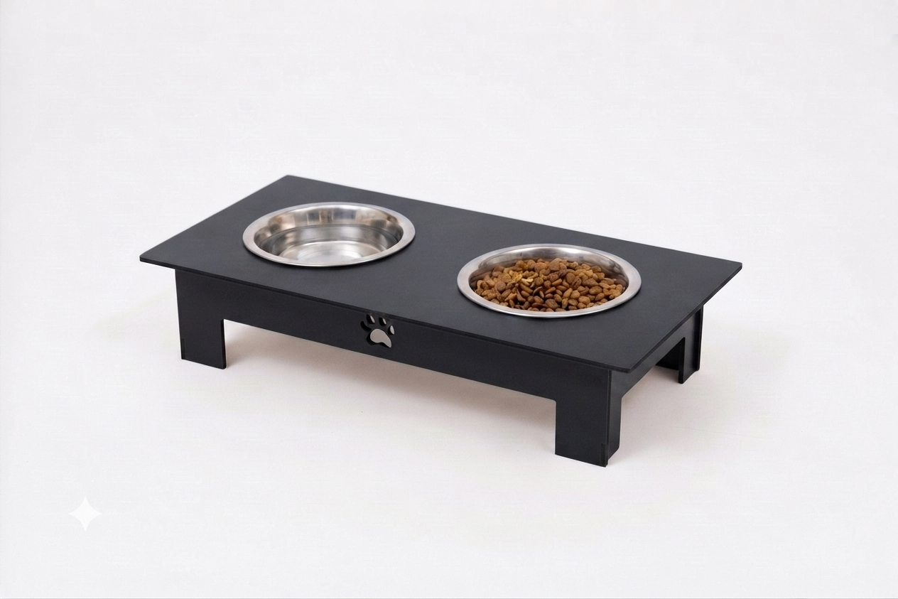 Modern & Classic Mix Style Pet Food Stands