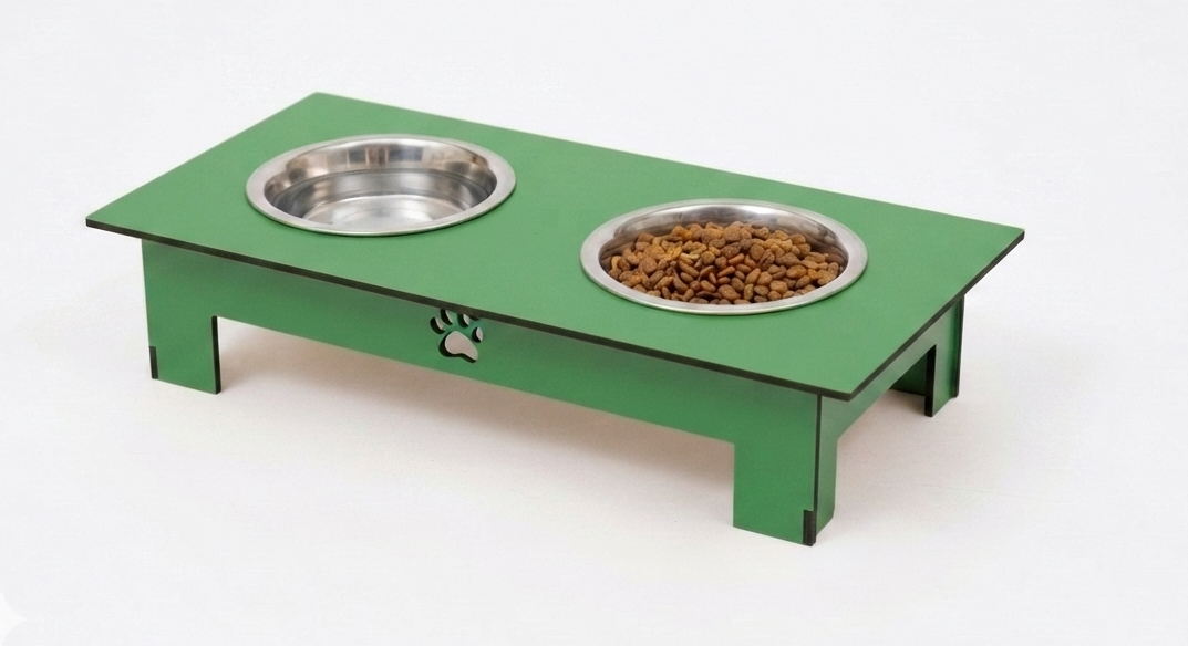 Modern & Classic Mix Style Pet Food Stands