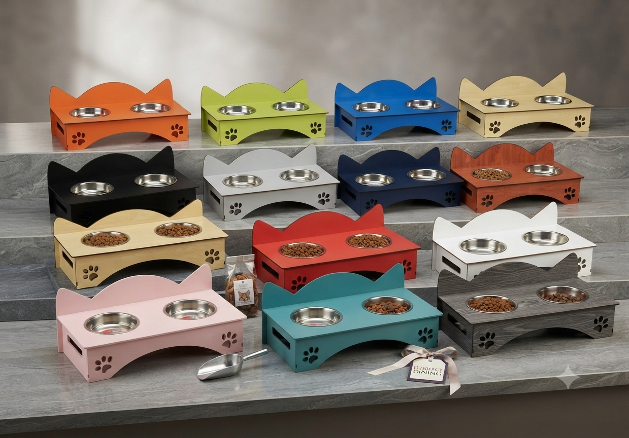 Top-Selling Ear Style Pet Food Stand