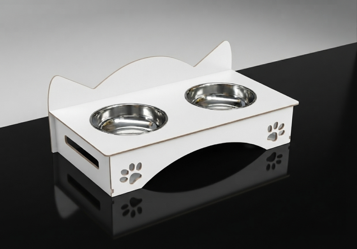 Top-Selling Ear Style Pet Food Stand