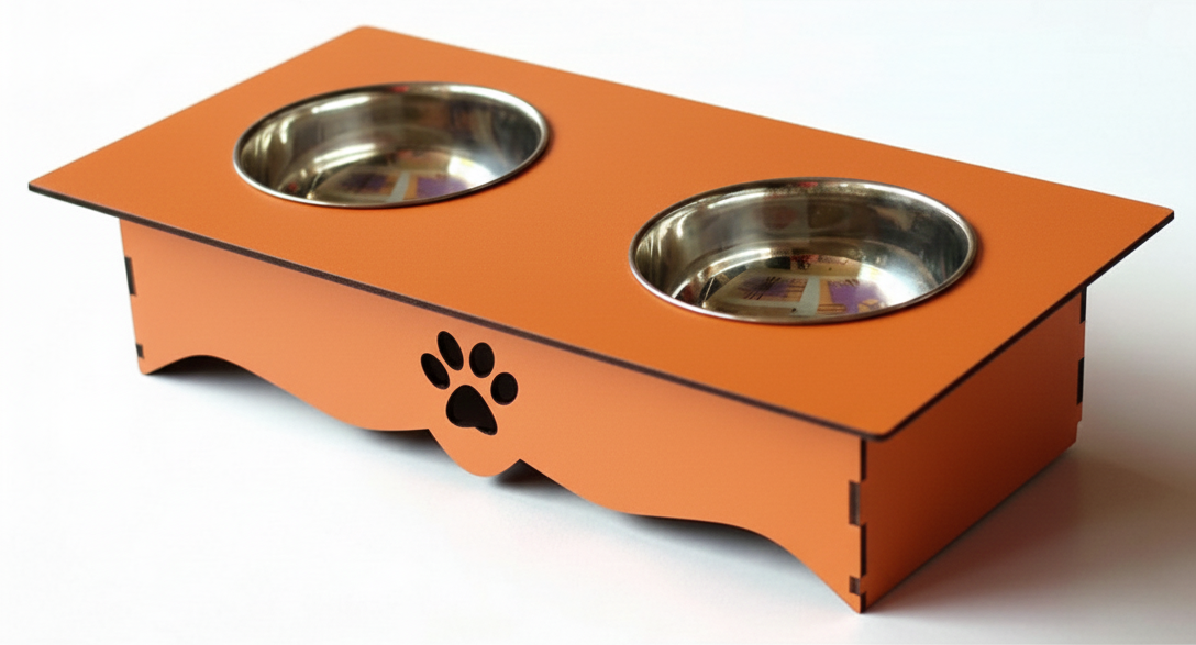 Best Selling Wooden Cat Food Stand
