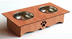Best Selling Wooden Cat Food Stand