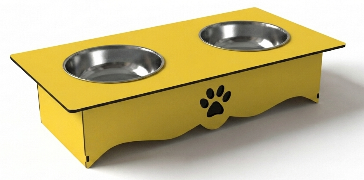 Best Selling Wooden Cat Food Stand